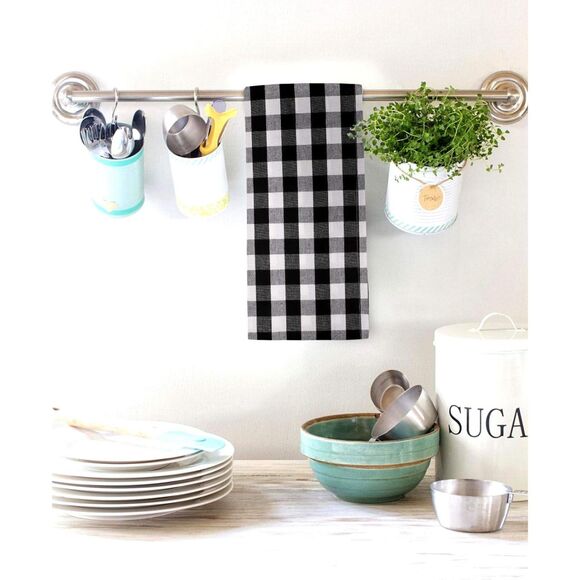 Turkish Kitchen Towels Buffalo Plaid Set of 6‎ (4040) - Picture 8 of 9